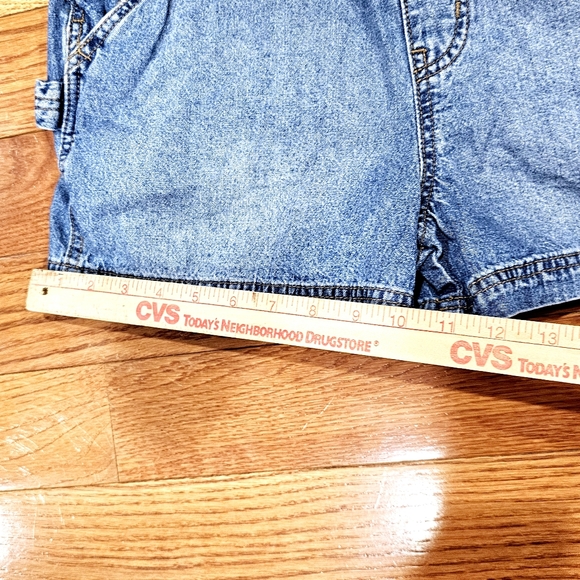 No Boundaries Denim Overalls (Midwash) Size M Juniors - Picture 8 of 8